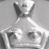 Dose - Die kykladische Jungfrau, Silber 925